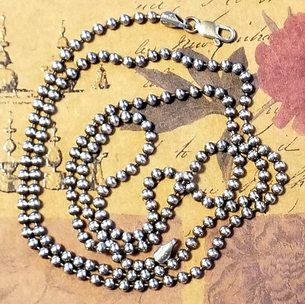 Silpada Sterling Silver Dog Chain Necklace - Picture 4 of 14